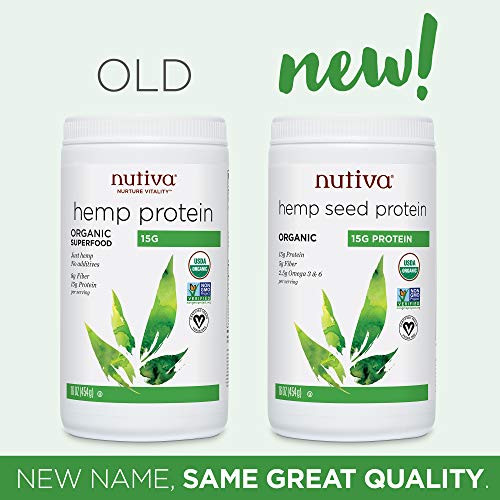 Nutiva Hemp Protein Powder, Organic, (50% Protein) - Thumbnail 4
