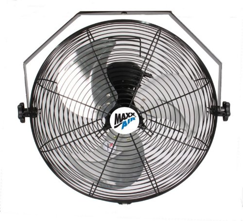 MaxxAir HVWM 18 Wall Mount 18-Inch Fan 