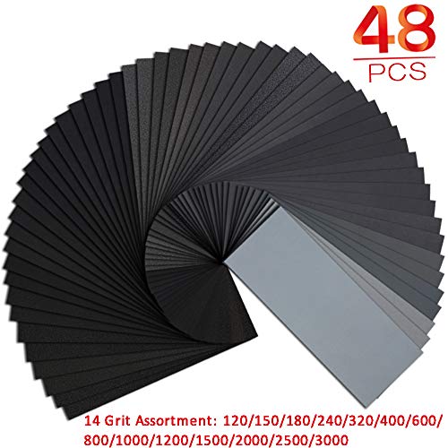 1 Waterproof+Sandpaper+Furniture+Finishing+Automotive