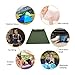 CAMEL Double Self-Inflating Sleeping Pad with Attached Pillow, Comfortable for 2 Person Camping, Hiking, Backpacking, Beach (Army Green)