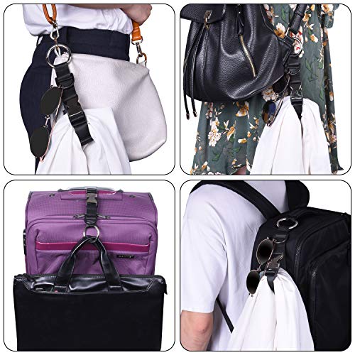 Wisdompro Jacket Gripper Strap, Add a Bag Luggage Strap Baggage