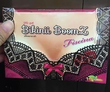 3 Box Bikinii Boomz Health Women Whitening Bigger Breast Dietary Supplement 10 Capsules