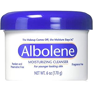 albolene moisturizing cream