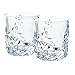 Nachtmann Sculpture Crystal Tumblers, Set of 2