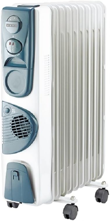 USAH OFR 3211F PTC 2900-Watt Oil Filled Radiator (White )