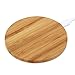 szwisechip Fit for Apple Iphone12 Iphonoe 12 / Pro/Pro Max Bamboo Wood WOODED Fast Wireless Charger 7.5W for Samsung Galaxy S10/S10+/S10e/S9/S9+/S8/S8+/LG G7