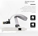 Frefgikty M.2 2.5G Gigabit Network Card 2500M I226 Chip B+M Key Ethernet Adapter view 5