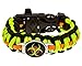 Zombie Paracord Bracelet - Biohazard (Survival Kit Series) Emergency Gear for Hiking, Camping, Climbing and other Outdoor Sports or Just Fun (Fire Starter and Safety Whistle)