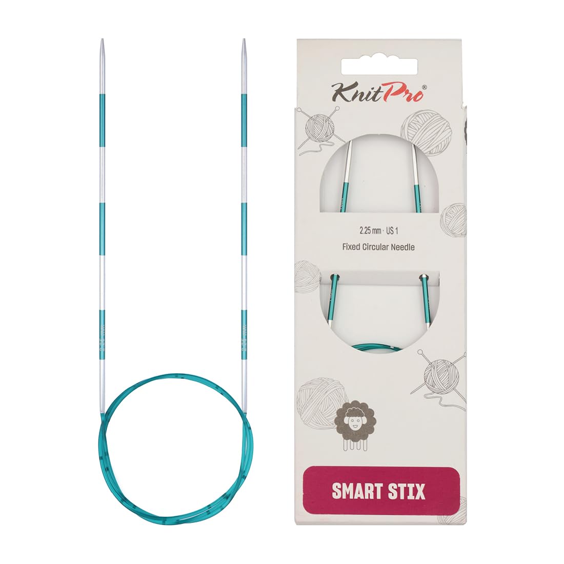 KnitPro Smartstix Fixed Circular Needles 32" (80cm) | 2.25mm — image 1
