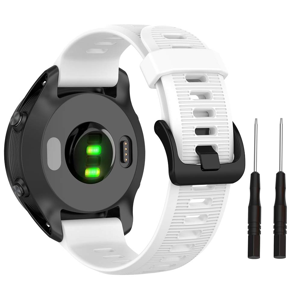 ISABAKE Strap for Forerunner 945/935, 22mm Silicone Watch Band for Forerunner 955/965, Garmin Fenix 6/5, Quatix 5