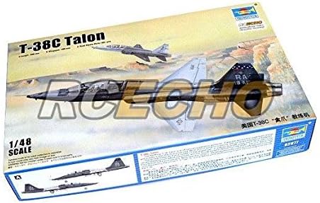 Trumpeter RCECHO® Aircraft Model 1/48 T-38C Talon Scale Hobby 02877 P2877 with RCECHO® Full Version Apps Edition