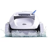 Dolphin (2026 Model) E10 Automatic Robotic Pool Vacuum Cleaner, Active Scrubber Brush, Top Load Filters Access, Ideal for Above-Ground Pools up to 30 FT in Length