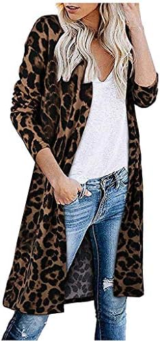 Fheaven Womens Open Front Cardigan Coat 