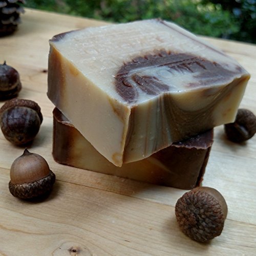 Almond Hazelnut Artisan Soap with Organic Almond Butter All Natural Bar Soap Handmade 7 oz ! - Thumbnail 2