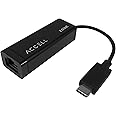 Accell USB-C to 2.5G Ethernet Adapter - USB Type C to RJ45 2.5Gbps high Speed LAN Converter, Compatible with Microsoft Office, MacBook, Thunderbolt 3, USB 3. 0 (U187B-007B-2)