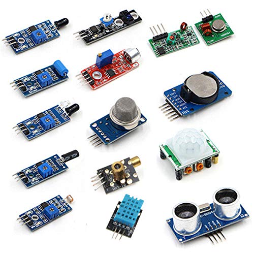 Buy 16PCS/Set For Raspberry Pi Zero W Sensor Kit Module Kits Ultrasonic ...