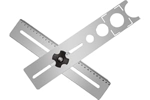 Multifunctional Drill Positioning Tool with Adjustable Angles for Home and Professional Use Construction & Art Projects