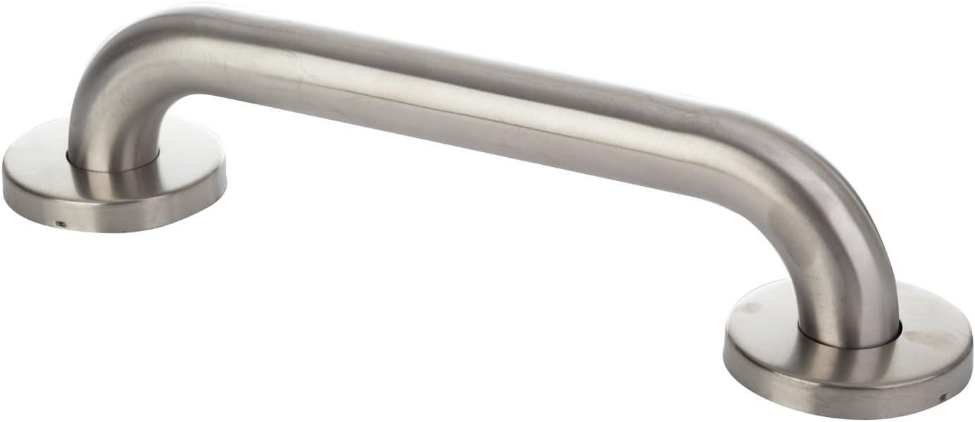 AsinoX 2014572 Safety Grab Rail for Bathroom Stainless Steel 32 x 457 mm