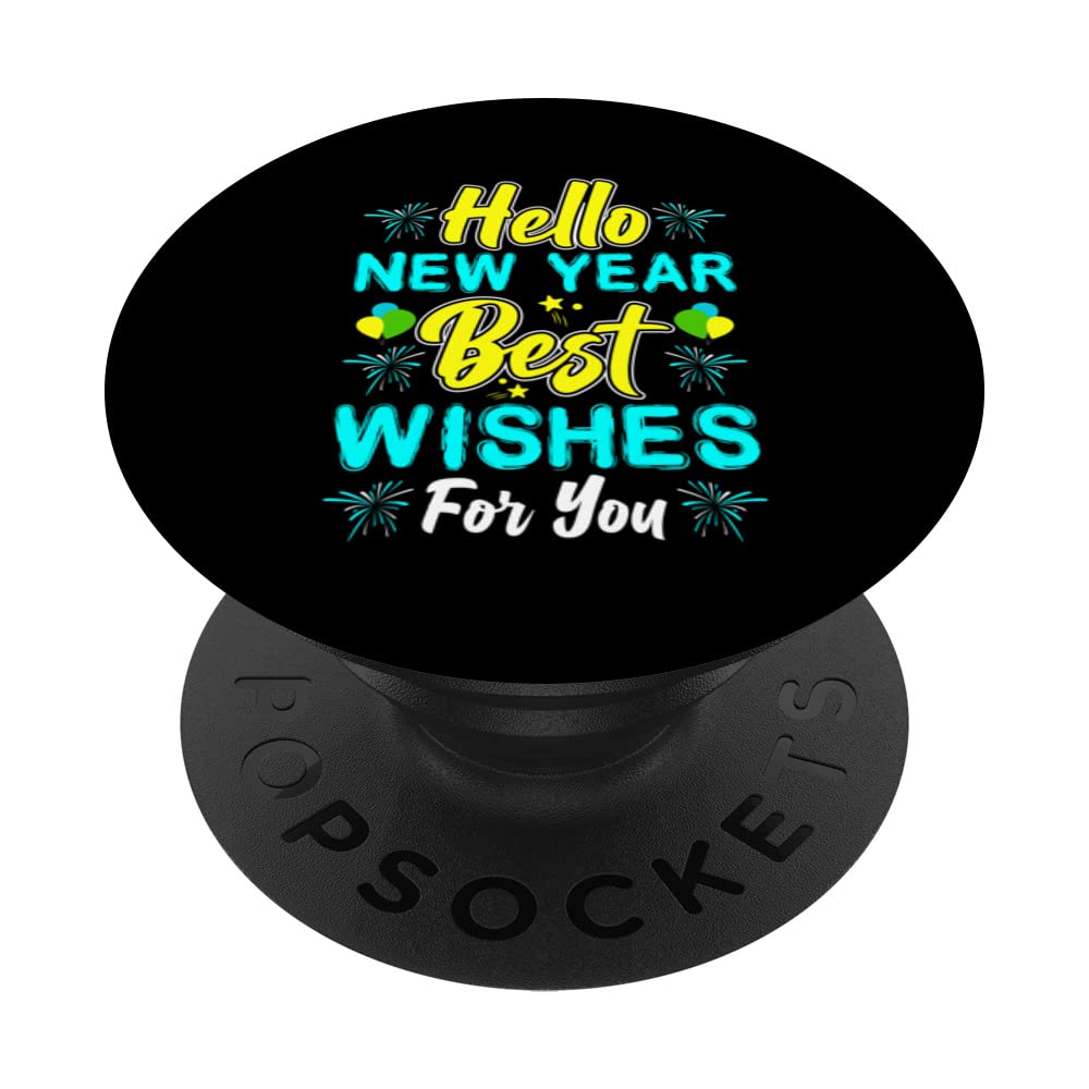 Happy New Year Silvester Party Countdown best wishes PopSockets Swappable PopGrip