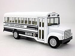 5 Inch Long County Sheriff Department Bus Scale