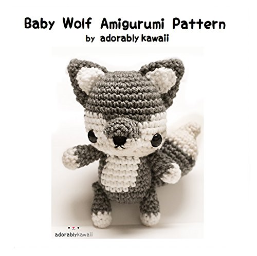 Baby Wolf Amigurumi Crochet Pattern