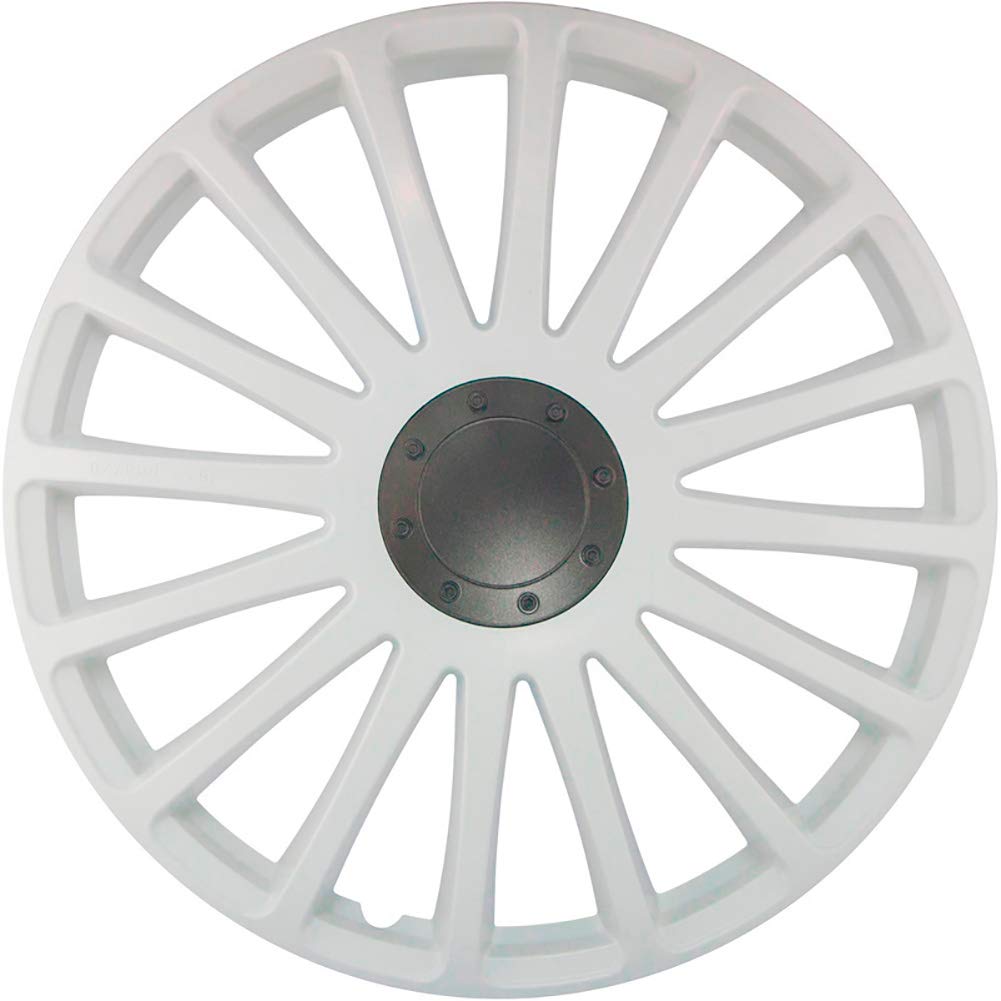 J-Tec Set of 4 wheel covers Grand Prix 14-inch white