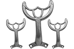 Bestookits 3 Pack Ceiling Fan Blade Arms Replacement Kit for House 42-inch Fans, Blade Balancing Kit for Replacing The Worn Fan Blades, Heavy-Duty Mounting Brackets (Raw natural color)