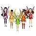Disney Fairies Mini Doll Set - Legend of the Neverbeast - Tinker Bell Rosetta Iridessa Vidia Fawn