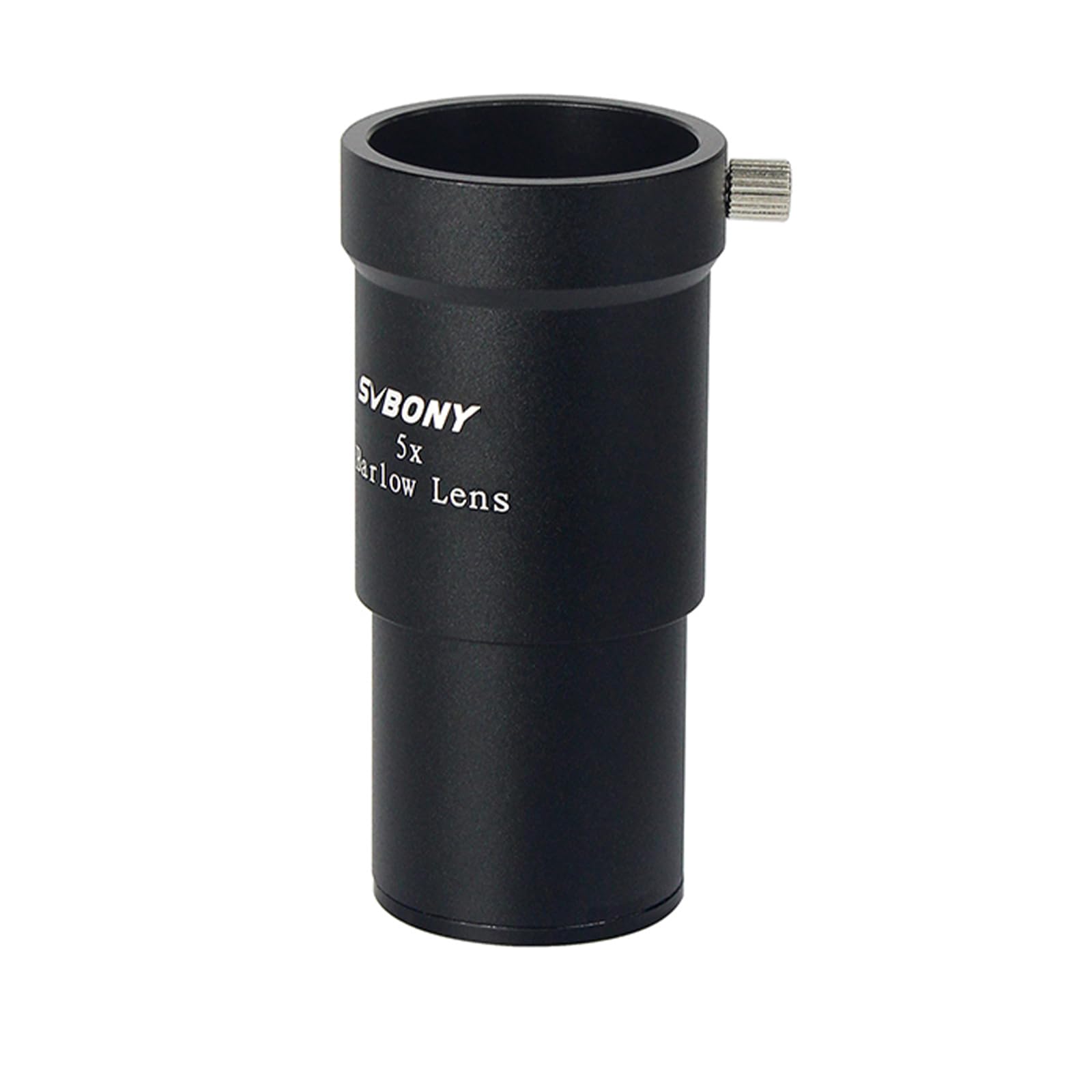 Svbony Barlow Lens 5x, 1.25 inches Aluminum Alloy Barlow Full Multi Coated, Eyepiece Telescope Accessories for Planetary Observation and Astrophotography