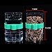 Urijk Automatic Bird Cage Feeder Waterer No Spill No Mess Bird Feed Water Dispenser Clear Pet Feeder and Water Cup for Canary Cockatiel Parakeet Finch Budgerigar Small Animalsthumb 1