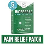 Biofreeze Pain Relief Patch, Large, 5 Patches