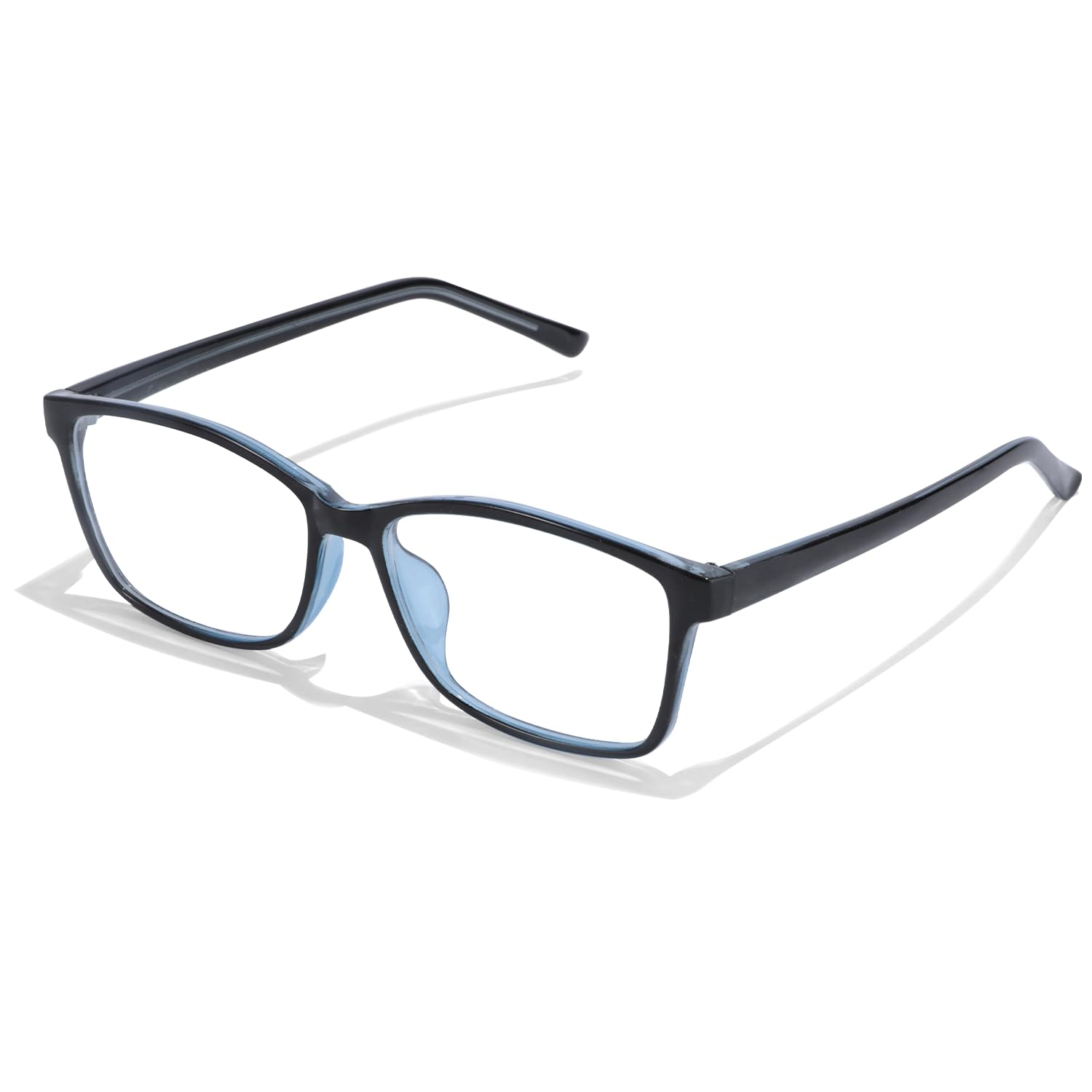 Photo 1 of IGnaef Real Glass Reading Glasses with Clear Real Glass Lenses Blue Light Blocking UV Protection IF5189