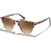 CARFIA Retro Polarized Sunglasses for Women Small and Medium Face UV Protection, Handcrafted Acetate Frame Sunnies CA5285