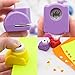 LGEGE 10 Pcs Paper Punch Handmade Hole Puncher Paper Craft Card Scrapbooking Many Shapes Great Childeren's Gifts