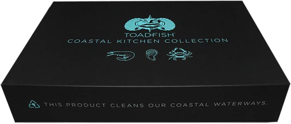 Coastal Kitchen Collection - Includes Crab Cracker, Shrimp Deveiner, and Oyster Knife – by Toadfish Outfitters: Kitchen & Dining