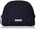 Vera Bradley Medium Zip Cosmetic Bag, Classic Navy, One Size