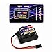 FCONEGY NiMH Battery Receiver Battery Pack 6.0V 1700mAh 5-Cell Hump Pack with BBL2 Plug for RC Transmitter and Receiver