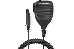 BAOFENG UV-9RPlus Ham Radio Speaker with Microphone SQ26W SQ27K IP57 Waterproof Handheld for GMRS Walike Talkie UV-9RPRO UV-9