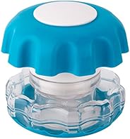 Ezy Dose Pill Cutter and Splitter with Dispenser, Cuts Pills, Vitamins, Tablets, Stainless Steel Blade, Travel