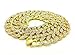 Shiny Jewelers USA Mens Iced Out Hip Hop Gold Tone CZ Miami Cuban Link Chain 8