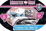 4pc Monster High Full Bed Sheet Set Freaky Fashion Bedding Accessories