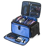 AKOZLIN Cable File Bag with Detachable Dividers, DJ