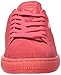 PUMA Men's Suede Emboss Iced Fashion Sneakers, High Risk Red, 11 D US