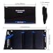 Solar Charger,PowerGreen 21W Folding Solar Panel Charger with Dual USB Ports for All 5V Digital Cell Phones,Emergency Camping&Hiking(Blue)