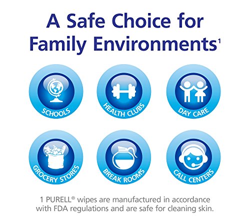 PURELL Hand Sanitizing Alcohol Wipes - Portable Individually Wrapped Wipes (Pack fo 300) - 9020-06-EC