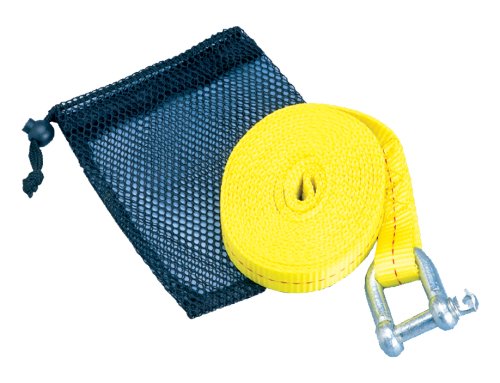 ATV Tow Strap with Shackle & Mesh Bag