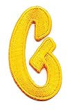 LETTERS - Golden Yellow Script 2