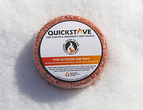 QuickStove Portable Emergency Cook Kit. Multi-Fuel Stove, Stainless Steel Pot, Fuel, and Food - Perfect for Survival Kits & Emergency Preparedness - Thumbnail 4