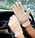 Mens Sun Screen Gloves UV Sun Gloves UPF Lightweight Gloves UV Driving Gloves Khaki
