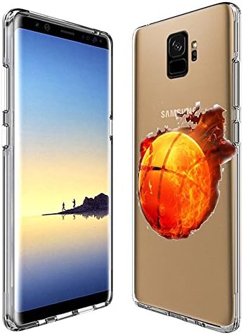 Samsung Galaxy S9 Plus Case,Samsung Galaxy S9 Plus Case for Women, YC Hongda Basketball Ball Pattern Clear Design for impact ，cases and accesories for Samsung Galaxy S9 Plus